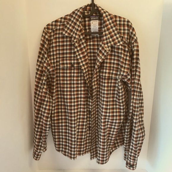 Patagonia Other - PATAGONIA LIGHTWEIGHT PLAID FLANNEL MENS SIZE M